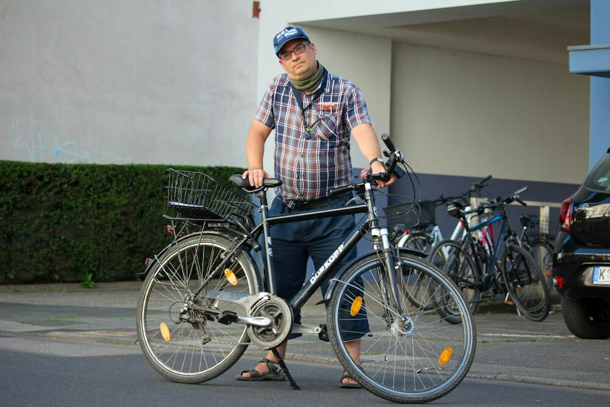 Marc Schneiders ist Fahrradfahrer aus Überzeugung.