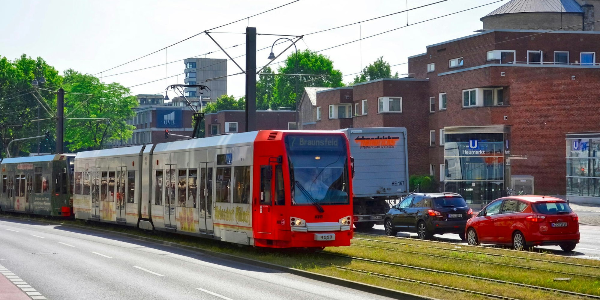 Straßenbahn in Köln
