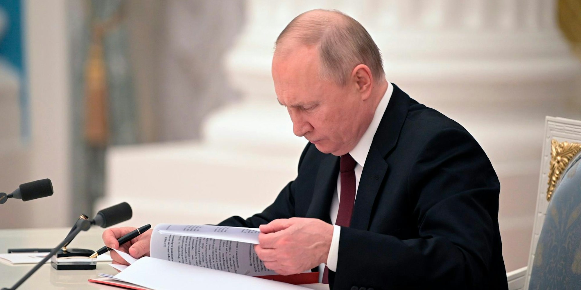 Putin unterzeichnet Anerkennung