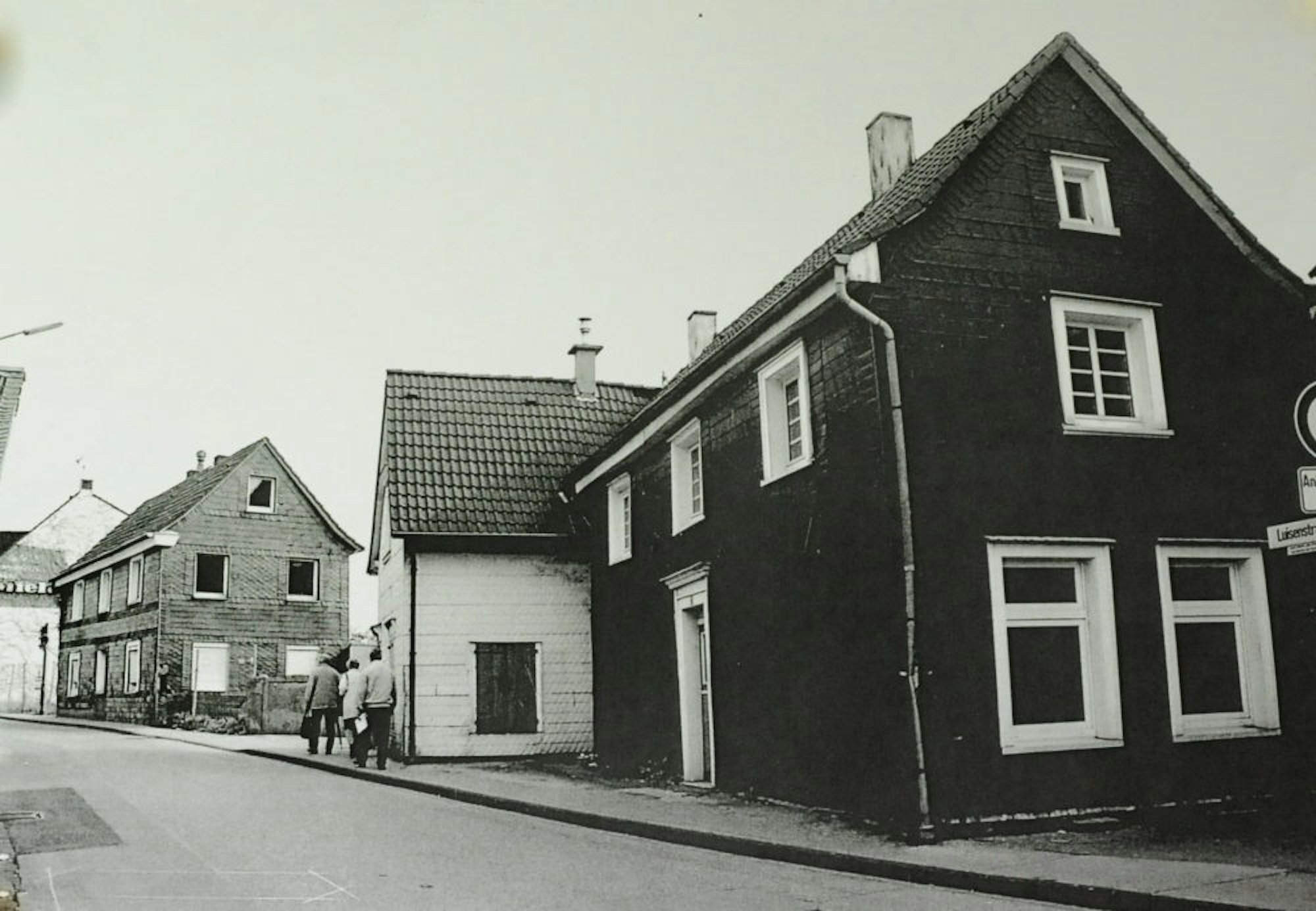 Das alte Haus an der Luisenstraße.