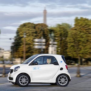 Car2Go fährt in fünf Städten mit Elektro-Smarts.