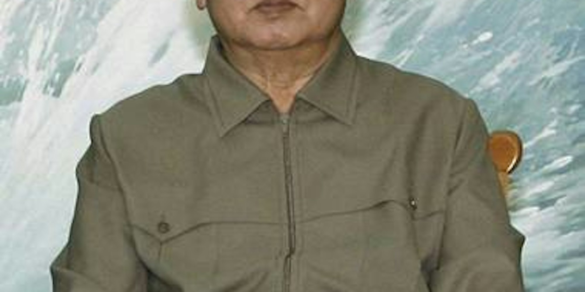Der Sohn des damaligen Führers Kim Il-sung, Kim Jong Il, ist heute der erste Mann im Staat Nordkoreas. (Bild: dpa)