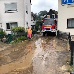 Die Ortschaft Büscherhöfen ist bei dem Unwetter im Juni 2018 von einer Flutwelle geradezu überrollt worden.