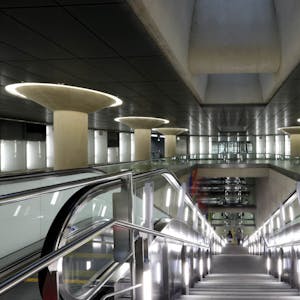 Die neue U-Bahn-Haltstelle Chlodwigplatz