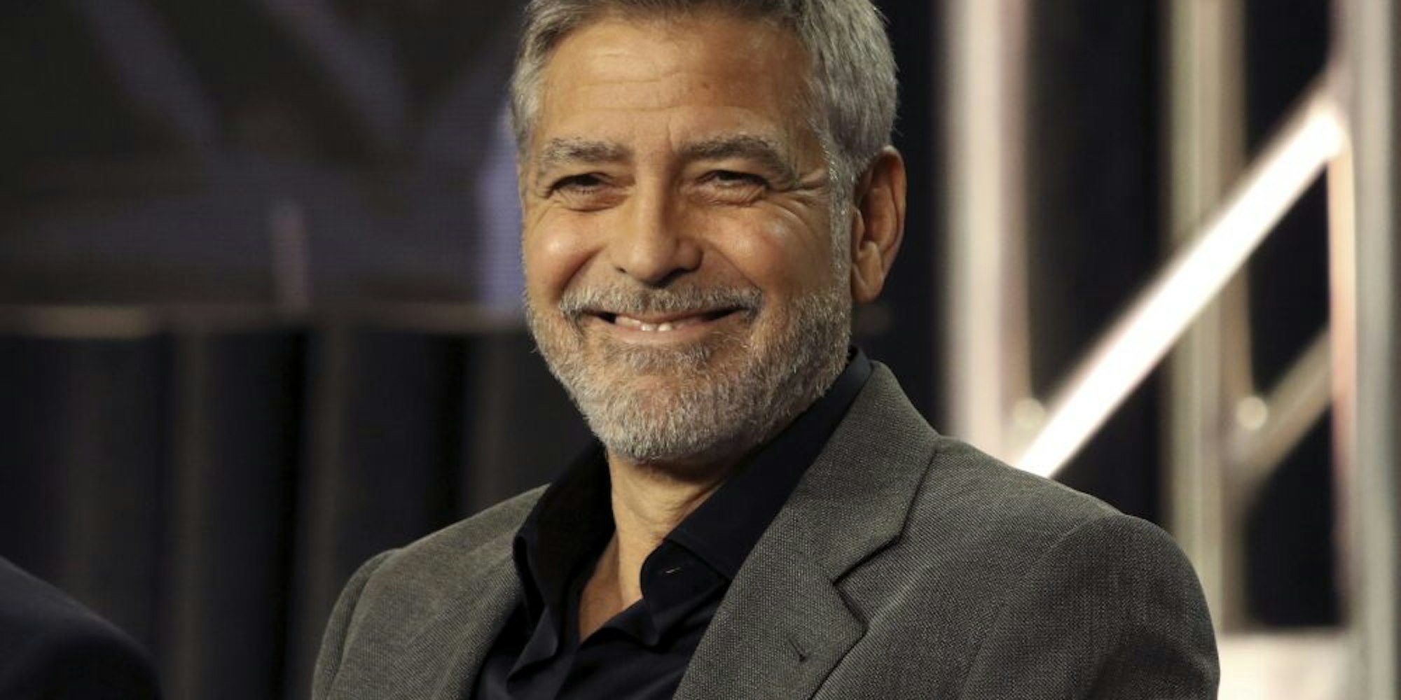 George Clooney – gut aussehend wie immer.