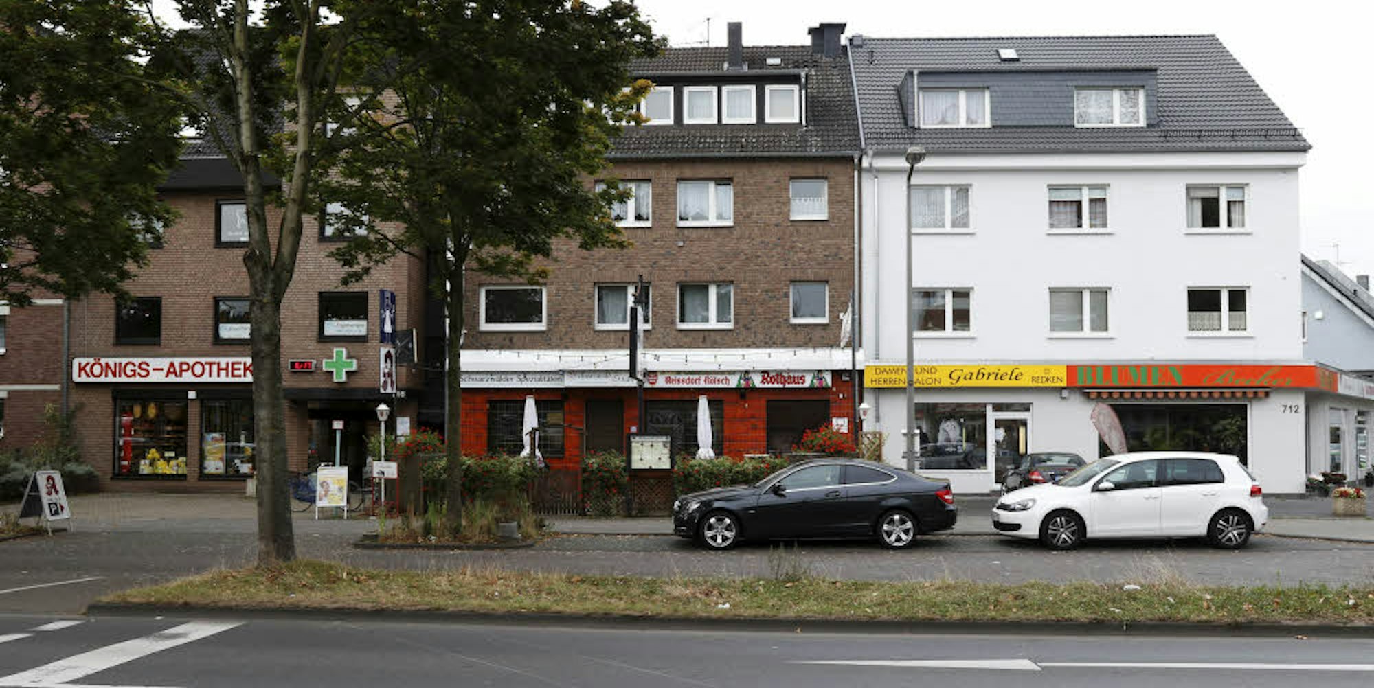 Die Frankfurter Straße in Mülheim (Archivbild)