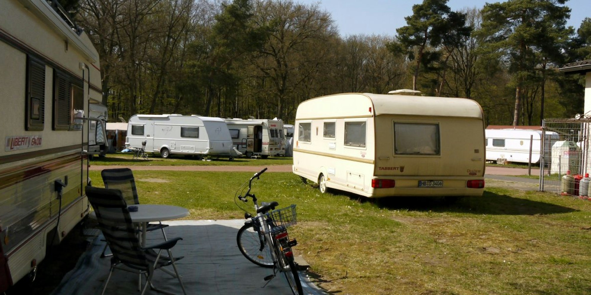 Caravan-Rastplatz