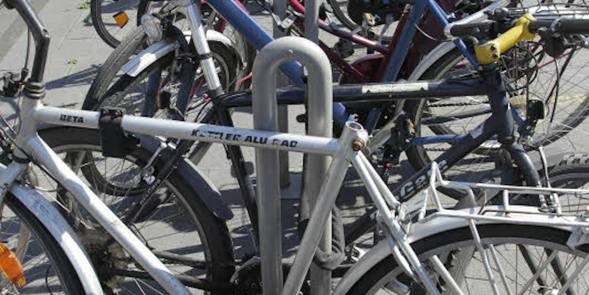 Fahrradständer am Breslauer Platz