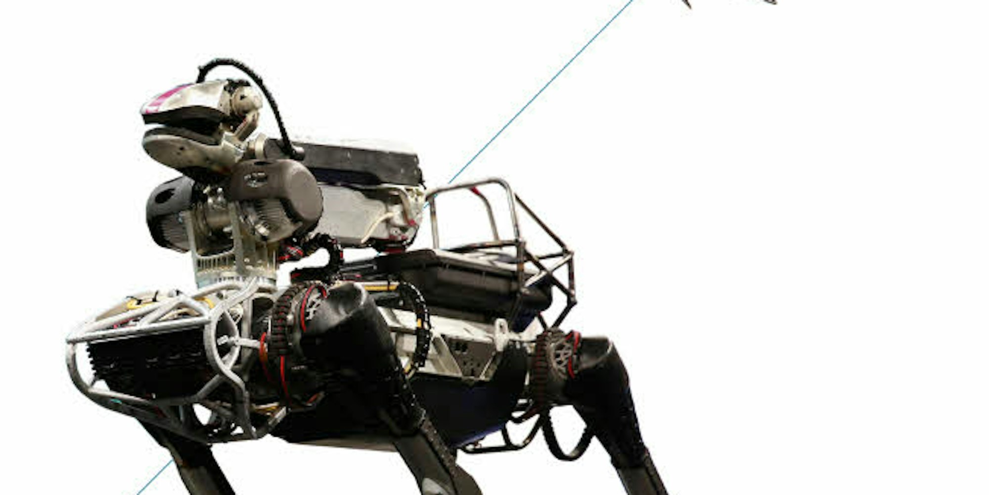 Derzeit Vorbild bei den Mechanismen zur Stabilisierung: der Roboter SpotMini von Boston Dynamics 