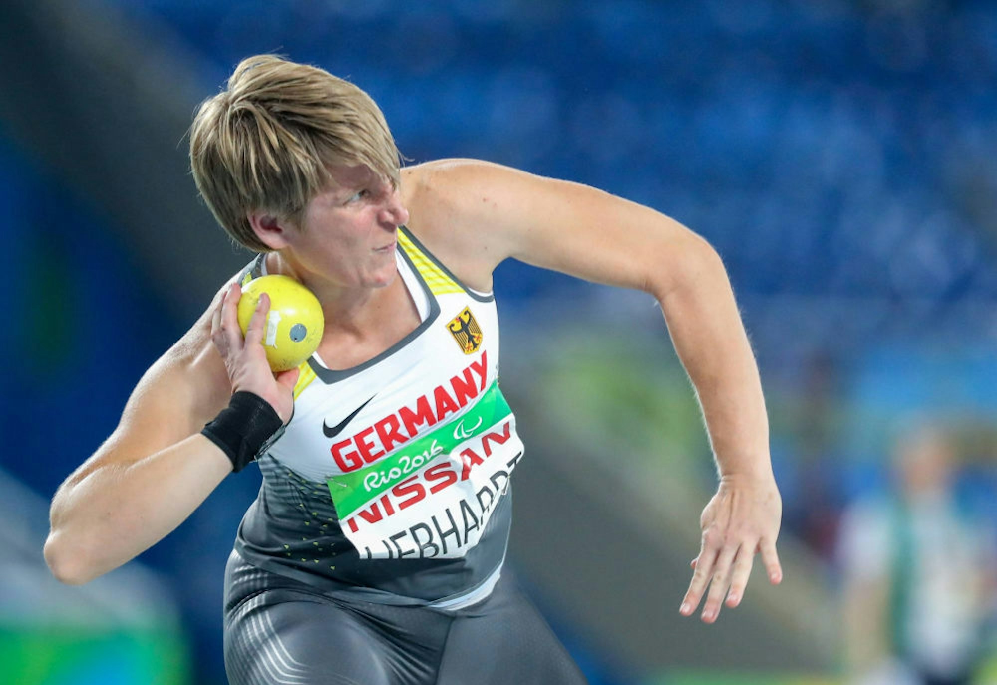 Liebhardt als Para-Sportlerin in Rio