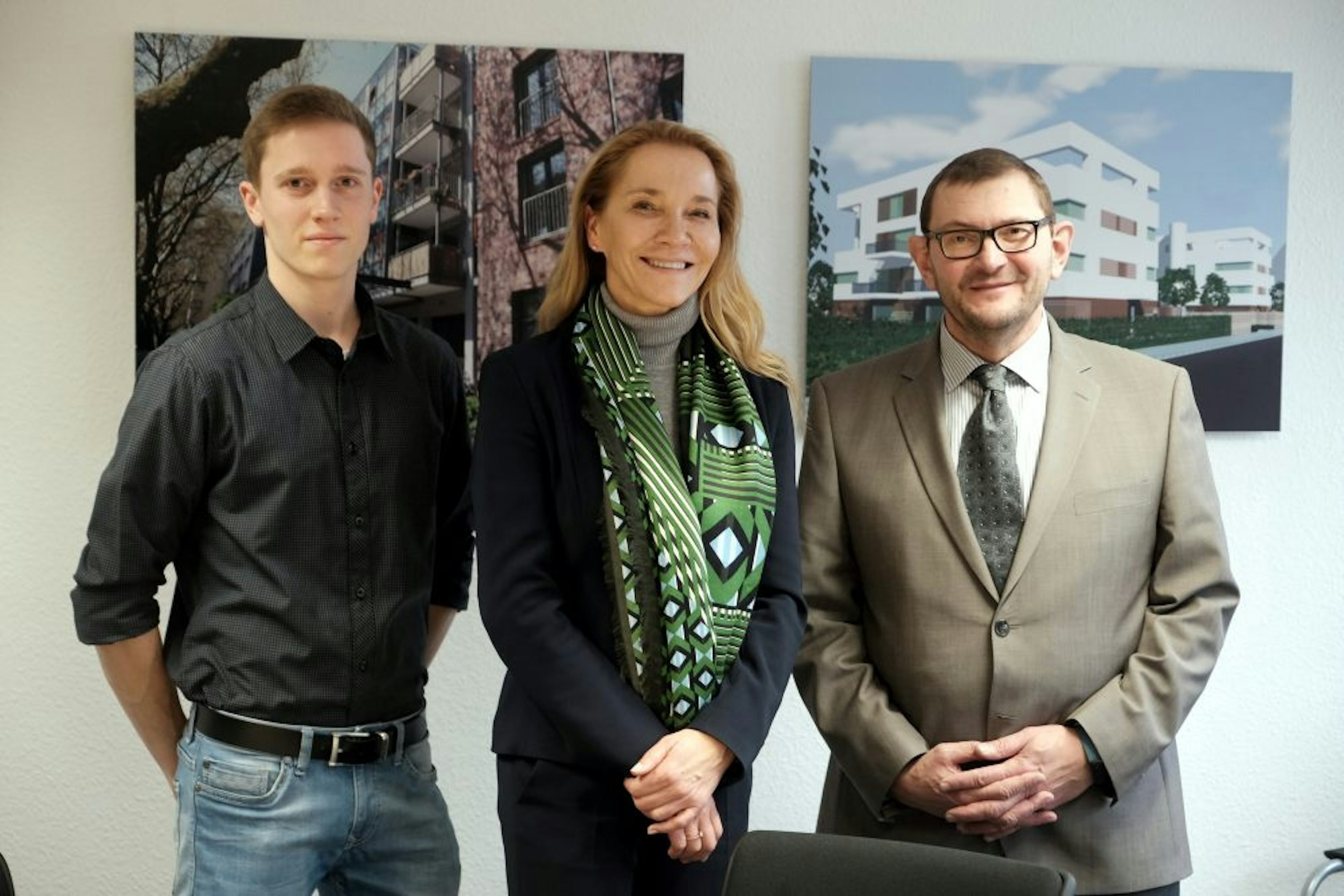 Tim Lüling, Caroline Zielinski-Riepen und Gerhard Schulz (v.l.)