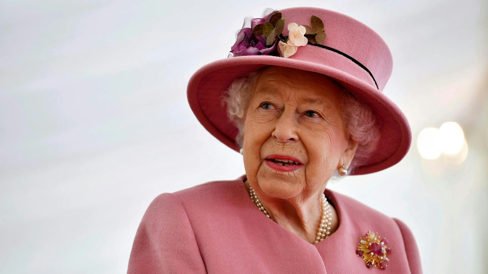 Queen Elizabeth II. bei einem öffentlichen Termin.