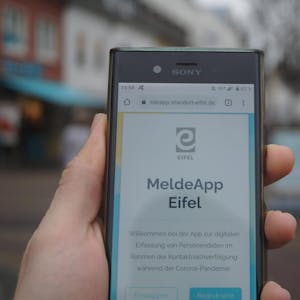 Registriert sich ein Einzelhändler bei der Melde-App Eifel, wird er innerhalb eines Tages freigeschaltet und kann Termine fürs Shopping digital vergeben.