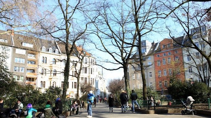 Der Brüsseler Platz im Belgischen Viertel (Archivbild)