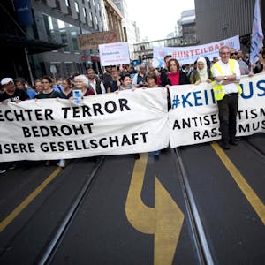 Rechter Terror Banner