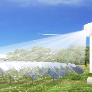 DAWN - solar fuel plant