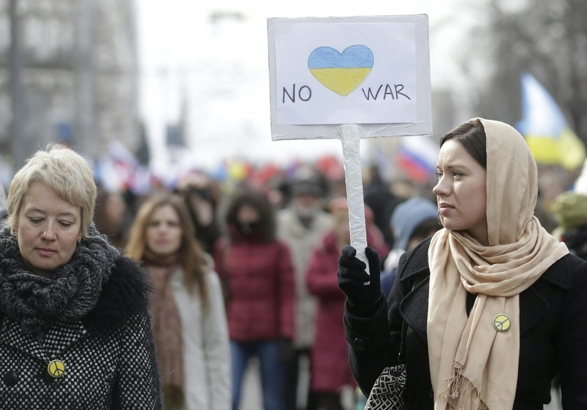 Protest Russland 2014