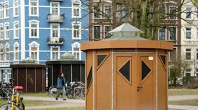 Erfolgsmodell: Von der Fahrradgarage „Ottensen“ wurden in Hamburg schon mehr als 400 Stück aufgestellt.