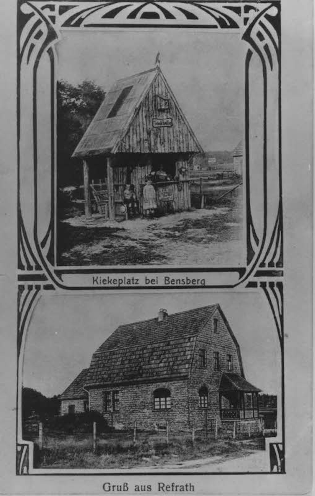 Mit einer Trinkhalle aus Holz fing 1913 alles an.