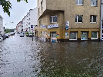 Hochwasser Subbelrather Straße
