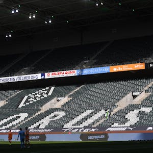 Borussia Park leere Plätze