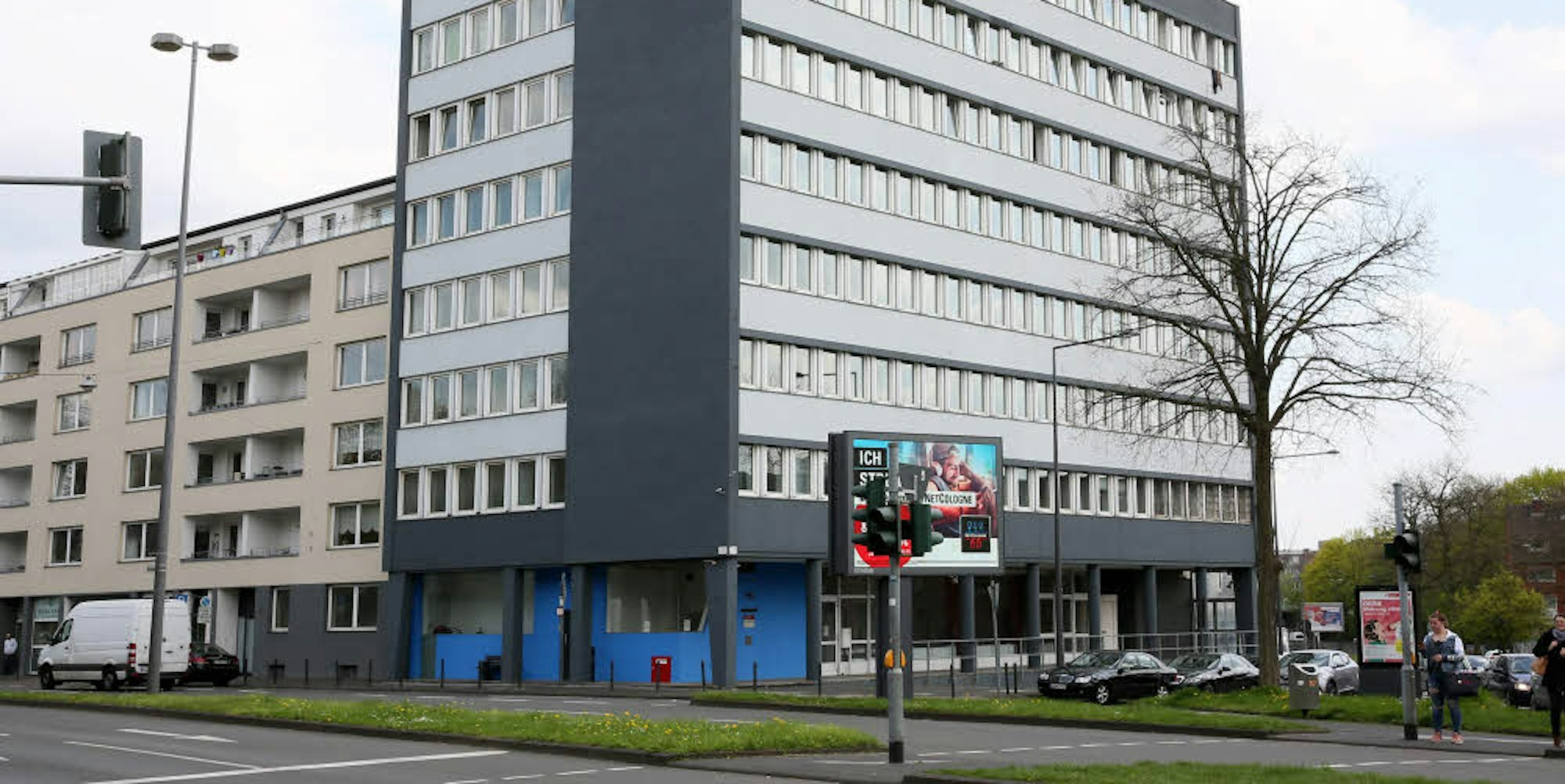 Das Blue Hotel am Blaubach in der Innenstadt ist eine der Flüchtlingsunterkünfte in Köln.