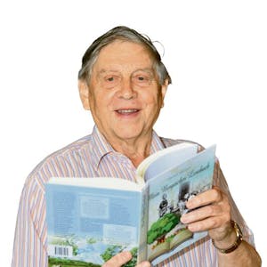 Günther Paffrath (83) mit seinem neuen Werk „Mein Bergisches Lesebuch“