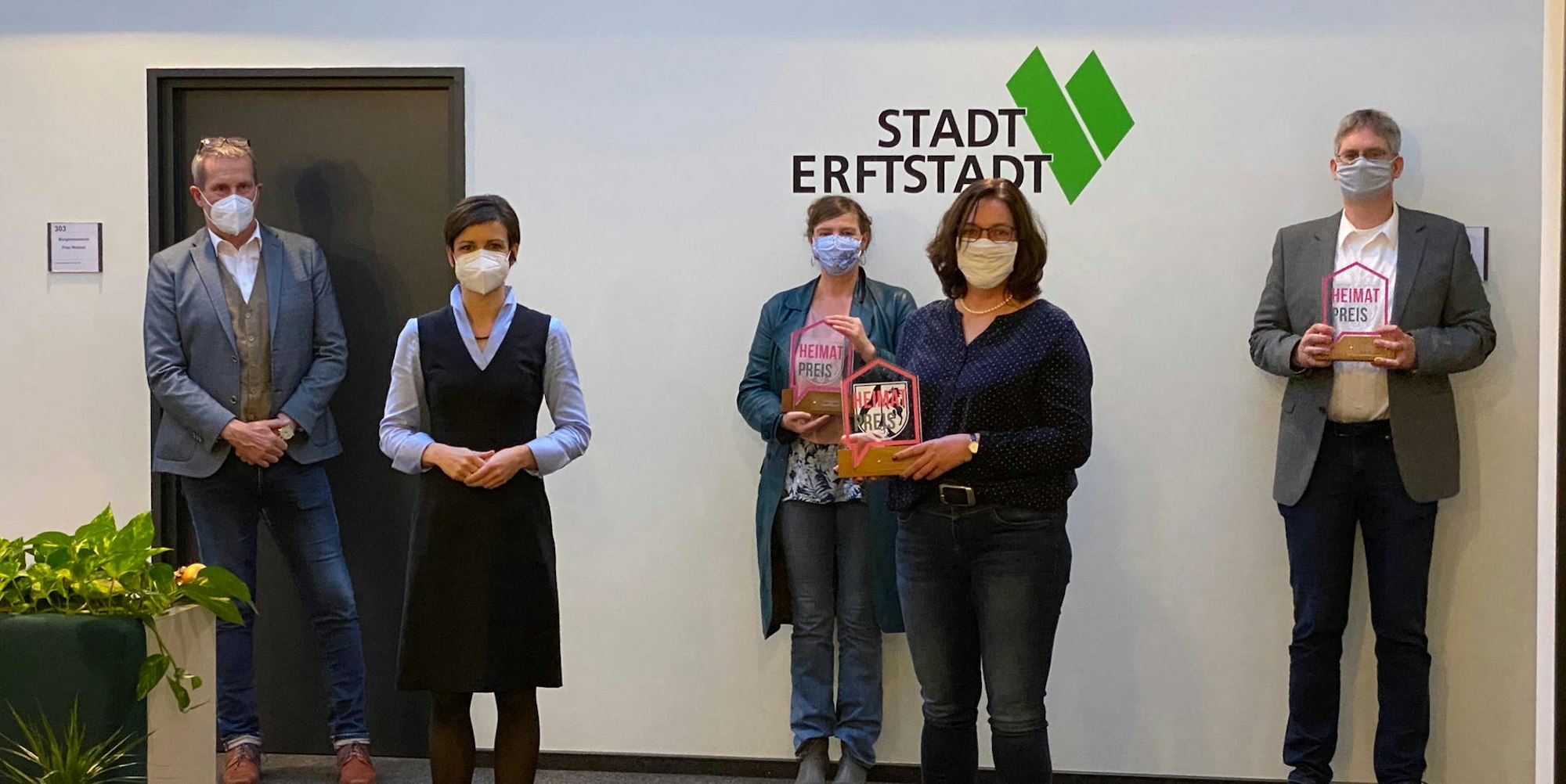 Clean up Erftstadt ist mit dem Heimatpreis ausgezeichnet worden.