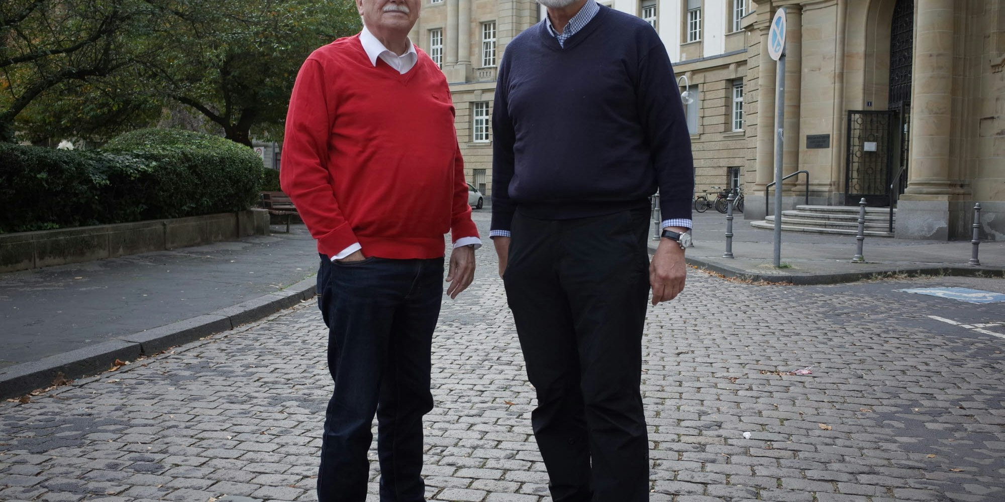 Karl-Heinz Pasch und Hans Anton Meurers von der Seniorenvertretung Innenstadt