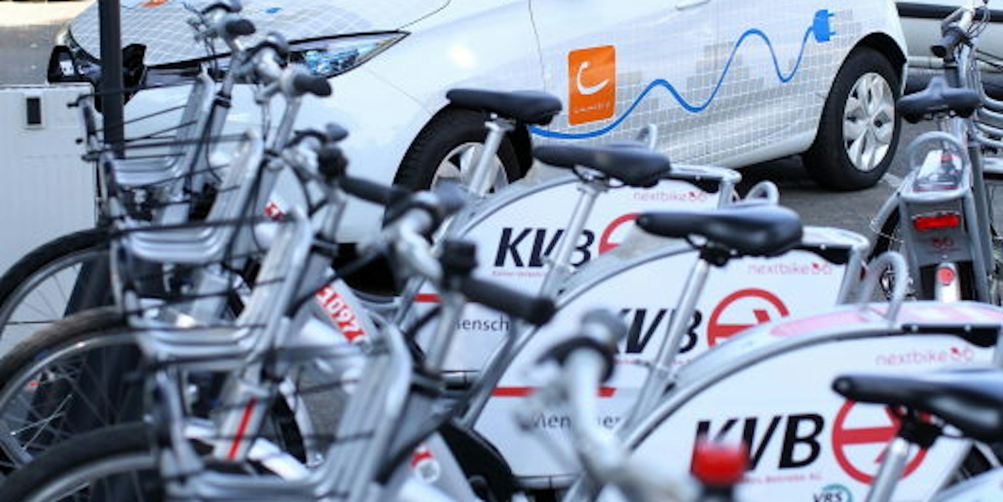 Ladenhüter sind oftmals die E-Bikes der KVB, stationiert in Deutz. Ihre Nutzungsbedingungen kommen nicht gut an.