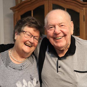 Karola und Günter Erbes aus Frechen sind seit 60 Jahren verheiratet.