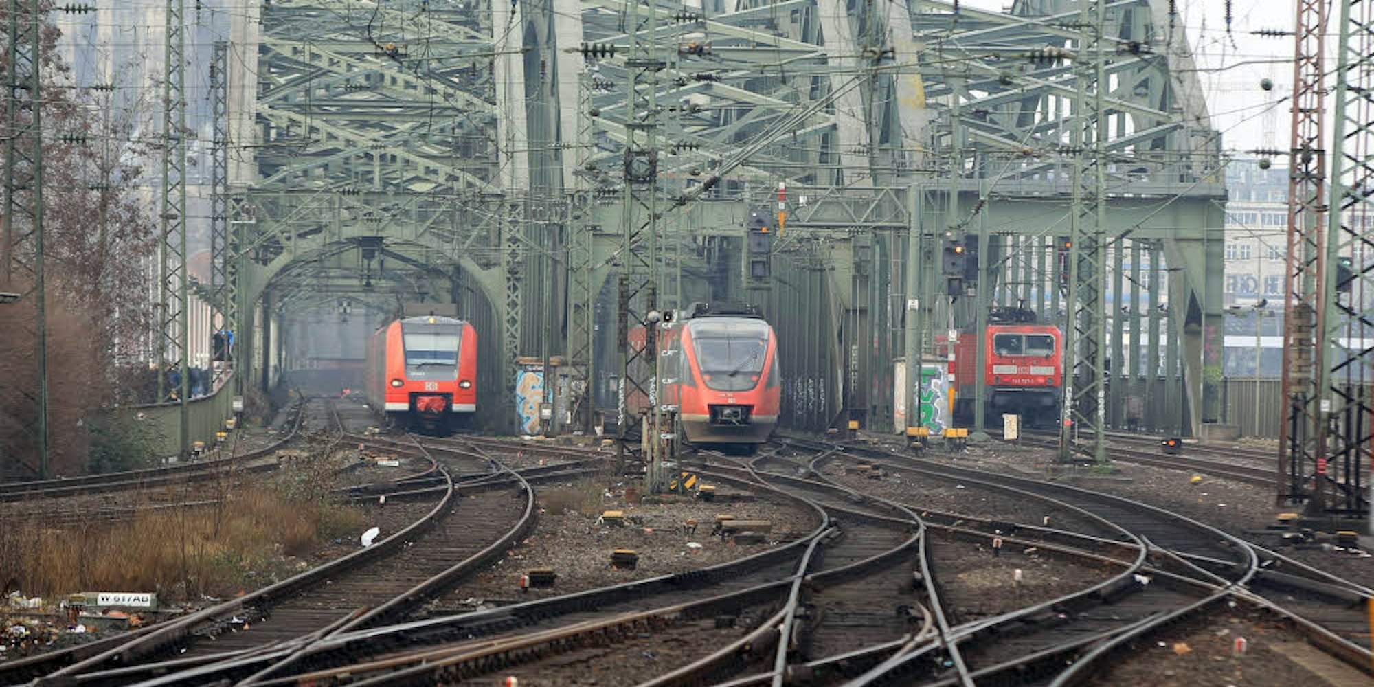 250 Millionen Euro steckt die Bahn in diesem Jahr in den Ausbau des Kölner Bahnknotens.