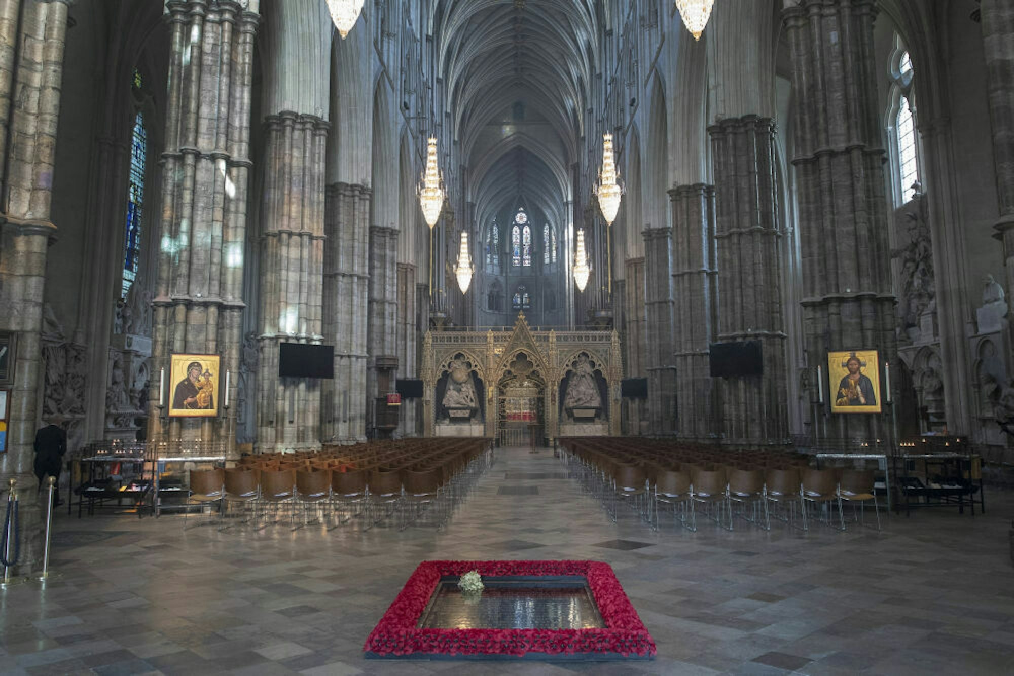 Blick in die Kirche Westminster Abbey