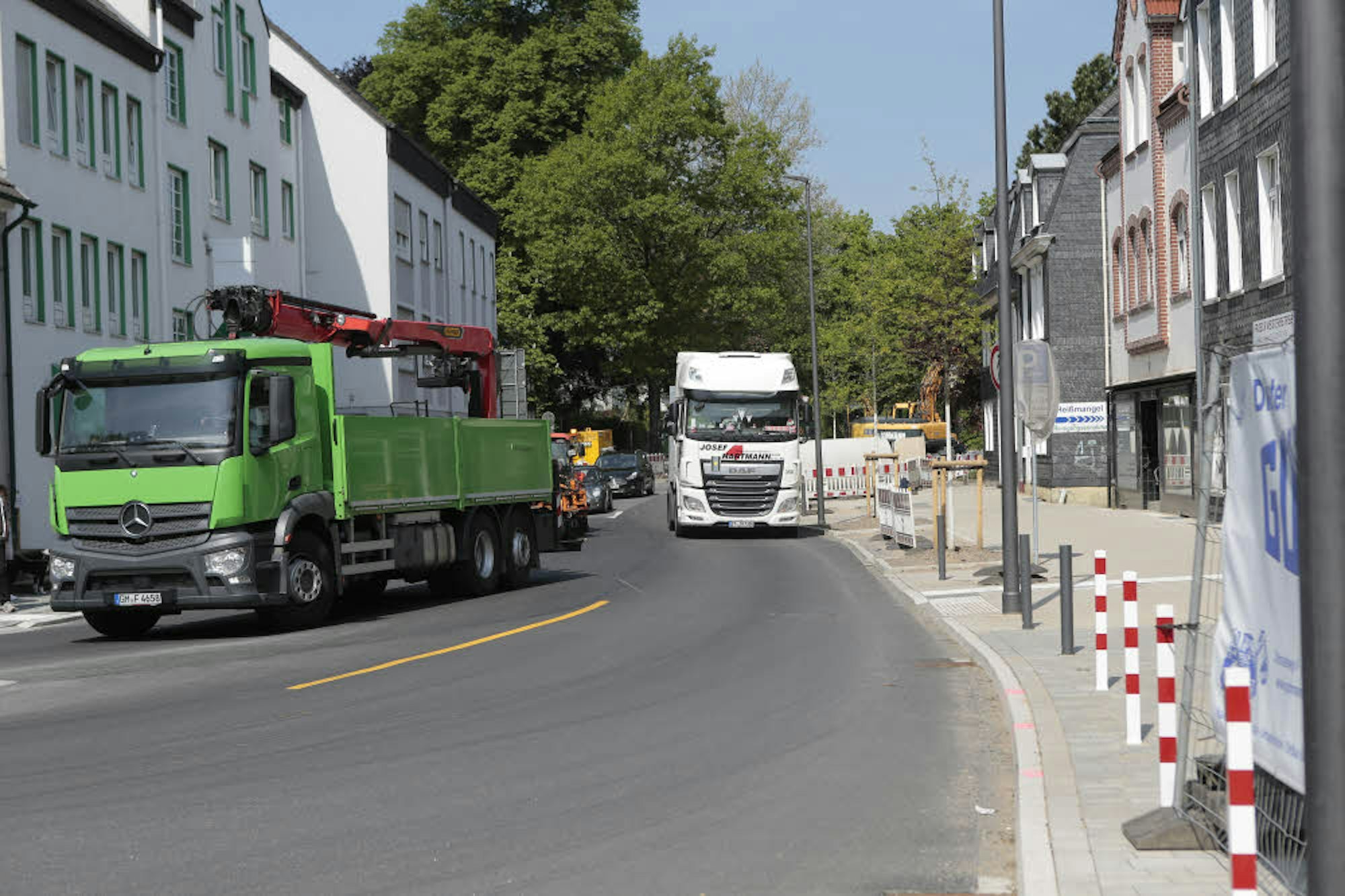 Die Verkehrsführung am Kölner Tor-Platz soll ab Juni bis zur Fertigstellung der Arbeiten geändert und die Baustellenampel entfernt werden.