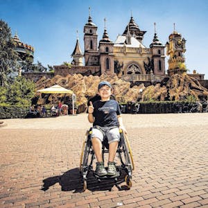 Timon, 13, aus Köln bewertet seinen allerersten Freizeitparkbesuch als top!