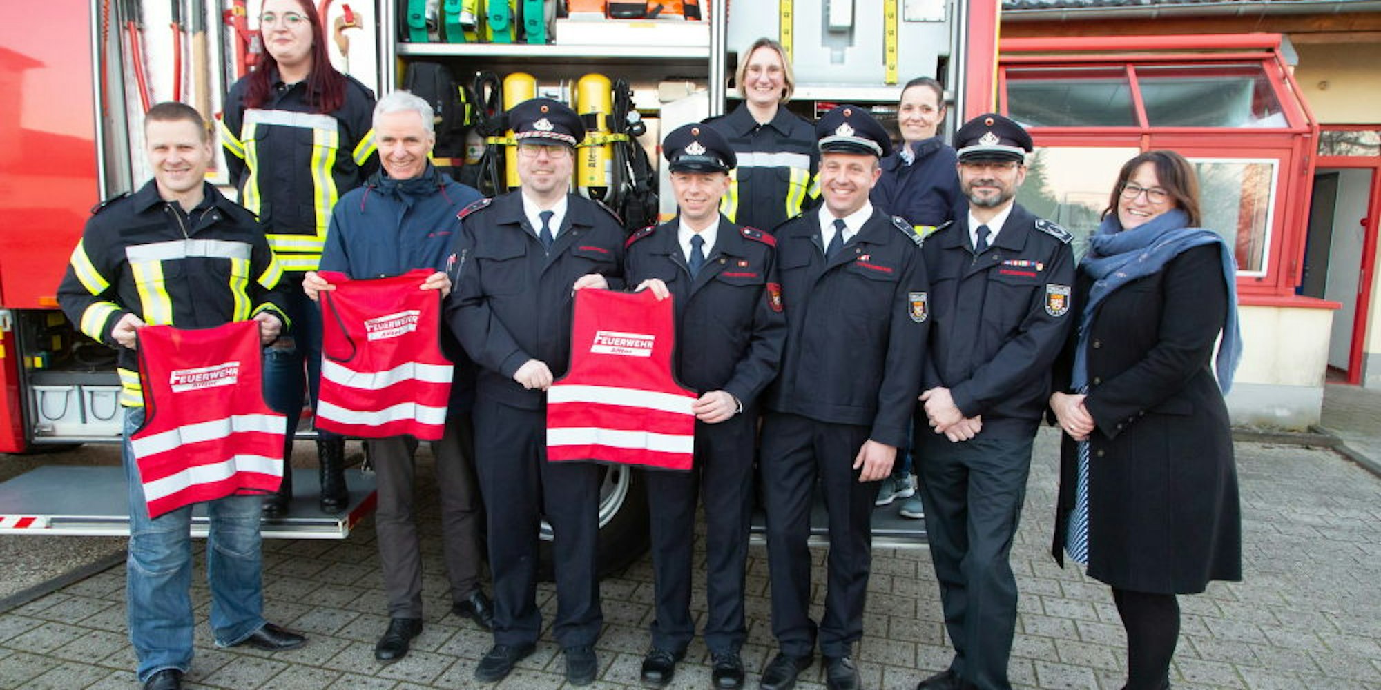 Auf das Nachwuchsprojekt, das im März startet, freuen sich die Gielsdorfer Feuerwehr, die Betreuer und die Gemeindeverwaltung.