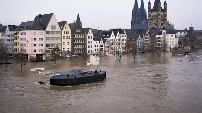 Hochwasser Köln 1995
