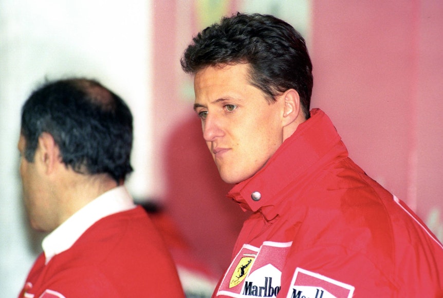 Michael Schumacher jung