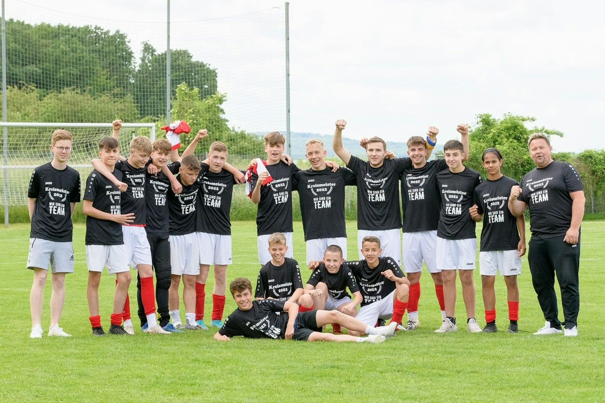 Ungeschlagen in der C-Jugend-Kreissonderliga waren die Jungs des SC Roitzheim.