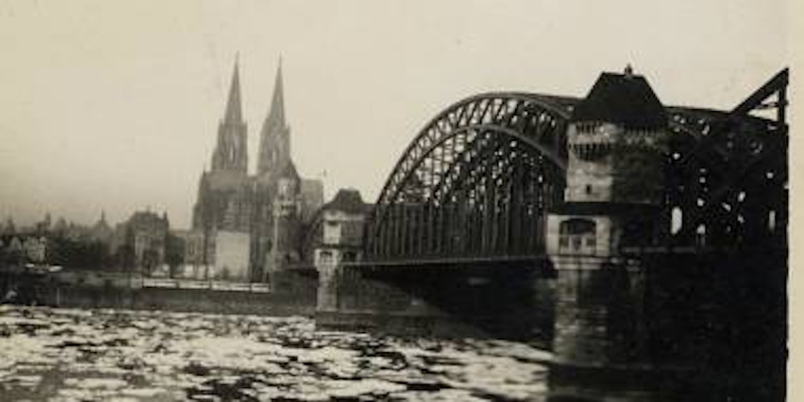 Eisschollen auf dem Rhein auf einer historischen Aufnahme aus dem Jahr 1940. (Bild: Marion Piroth)