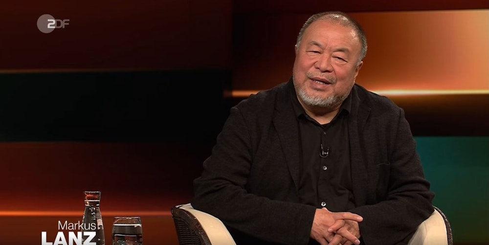 Ai Weiwei bei Markus Lanz