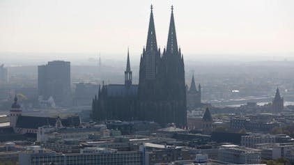 Kölner Dom Luftbild