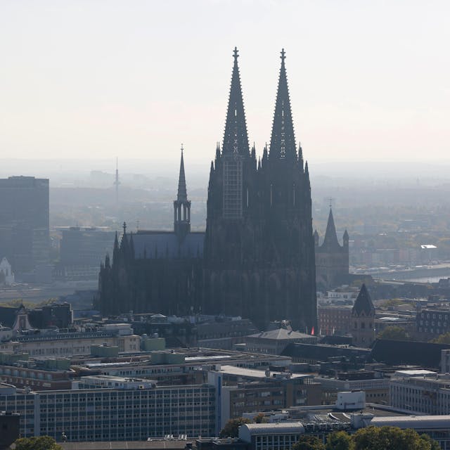 Kölner Dom Luftbild