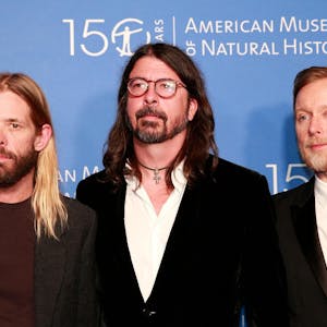 Taylor Hawkins mit Dave Grohl
