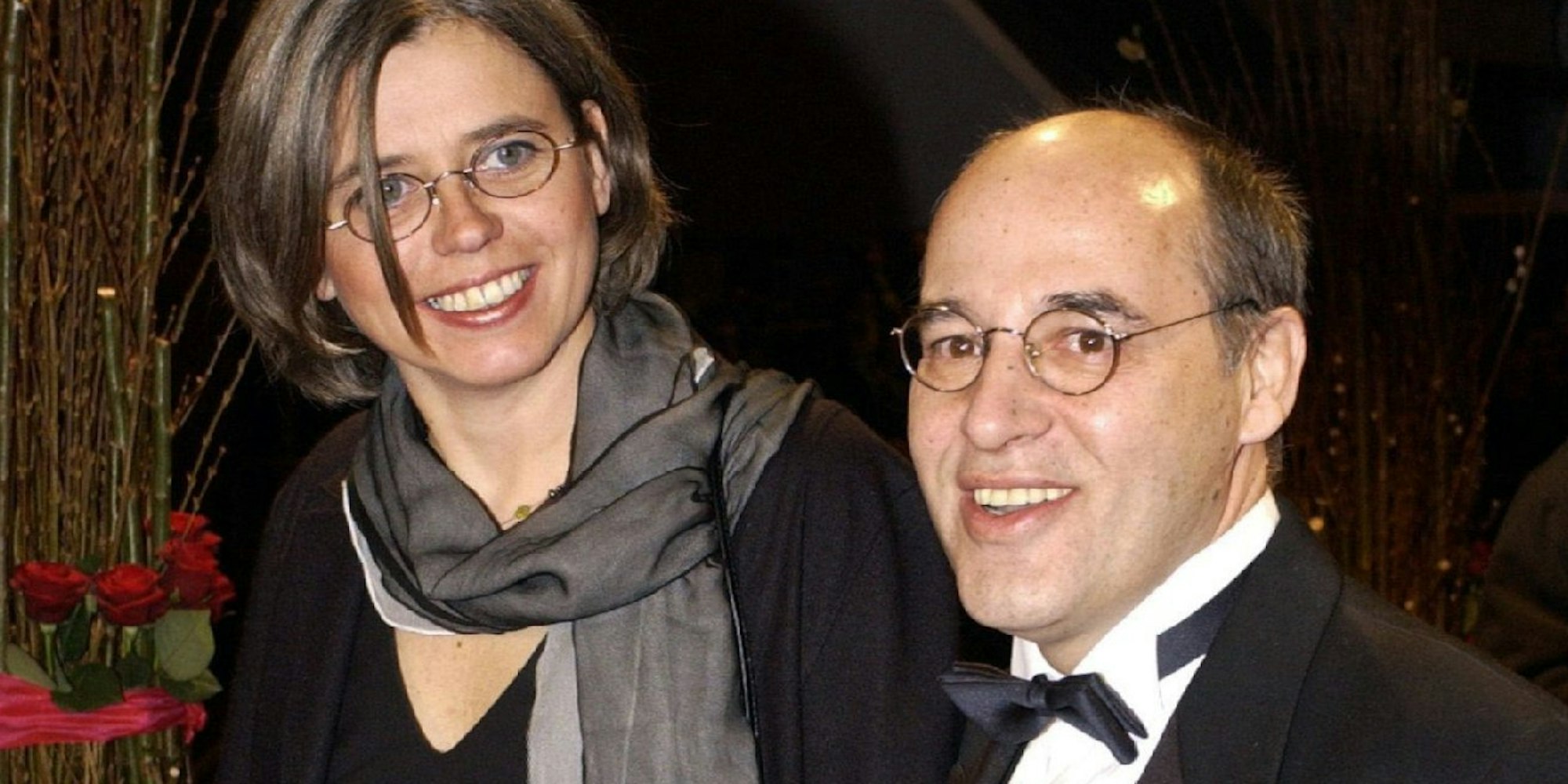 Gregor Gysi und seine Frau Andrea Lederer.
