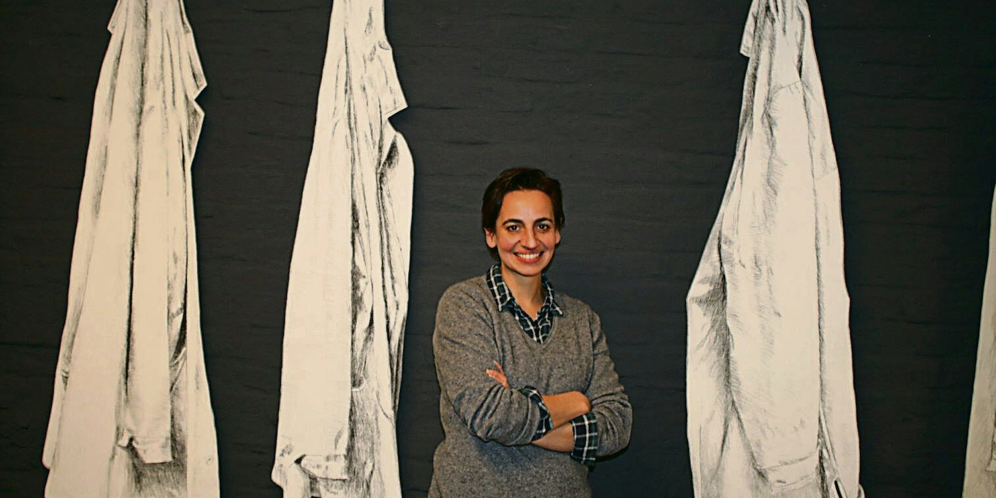 Galeristin Janine Koppelmann führt die Galerie seit elf Jahren gemeinsam mit ihrer Mutter Ingrid.