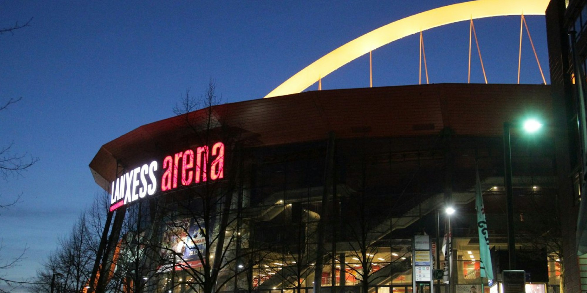 Die Lanxess-Arena in Köln.