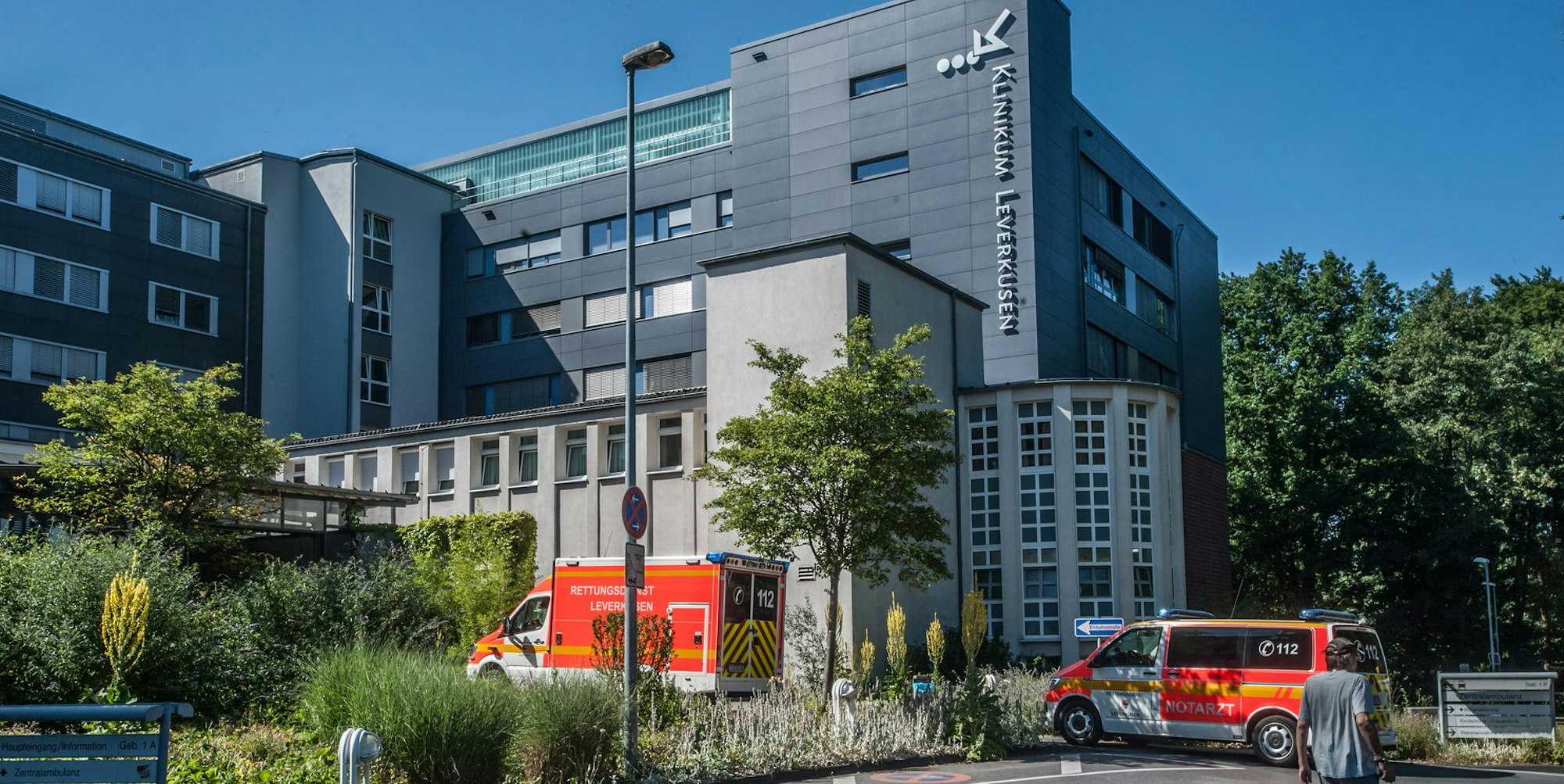 Das Klinikum Leverkusen (Archivbild)