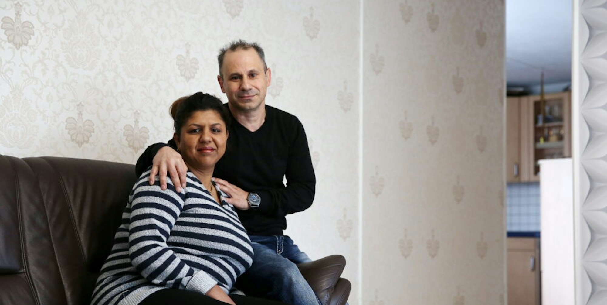 Safet Vejkovic mit seiner Frau Shiribane