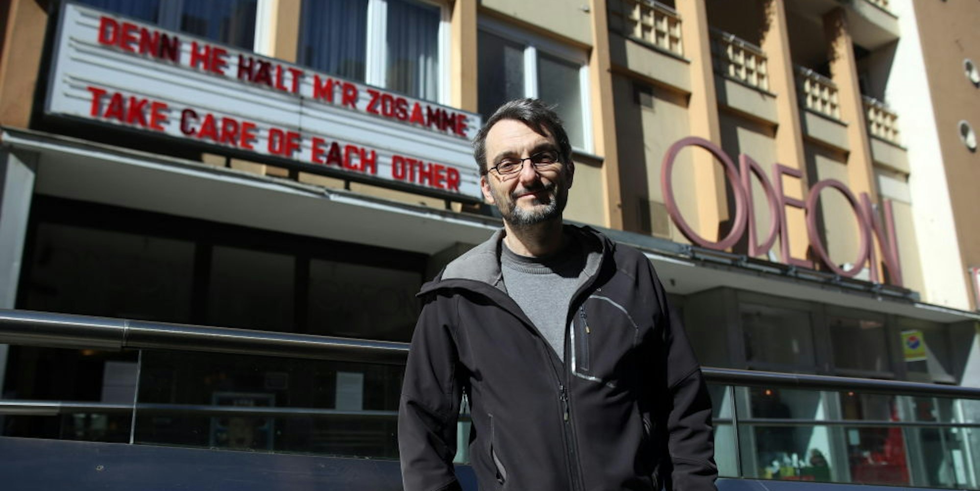 Setzt darauf, dass nach der Corona-Krise eine neue Blütezeit für sein Kino kommt: Odeon-Betreiber Jürgen Lütz.